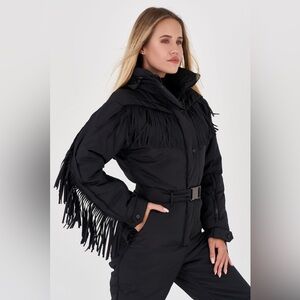 Fringe Black Women's ski suit / one piece like Cordova perfect moment